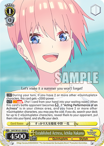 Established Actress, Ichika Nakano