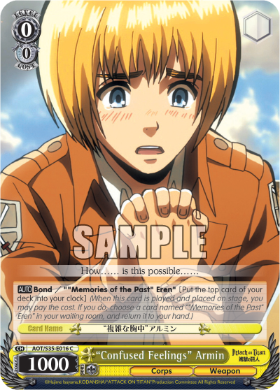 "Confused Feelings" Armin