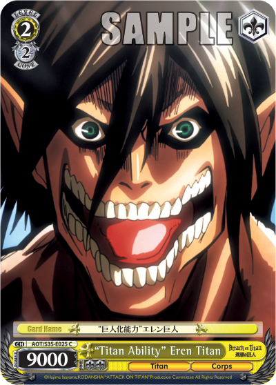 "Titan Ability" Eren Titan