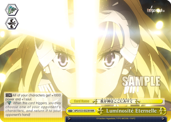 Luminosité  Eternelle