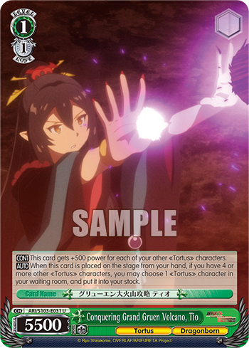 Conquering Grand Gruen Volcano, Tio