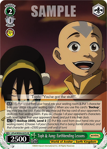 Toph & Aang: Earthbending Lessons