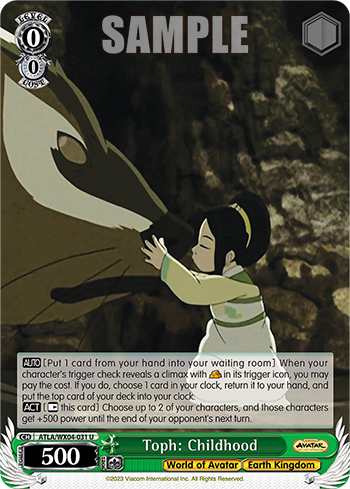 Toph: Childhood