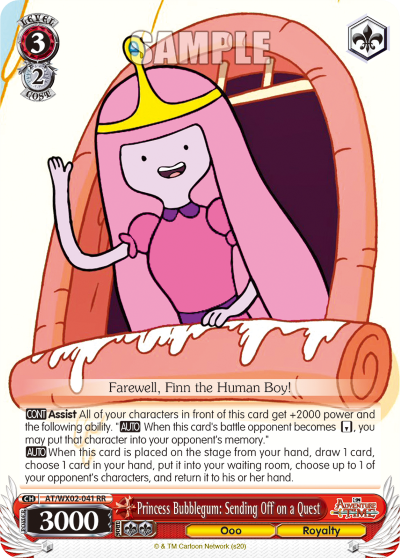 Princess Bubblegum: Sending Off on a Quest