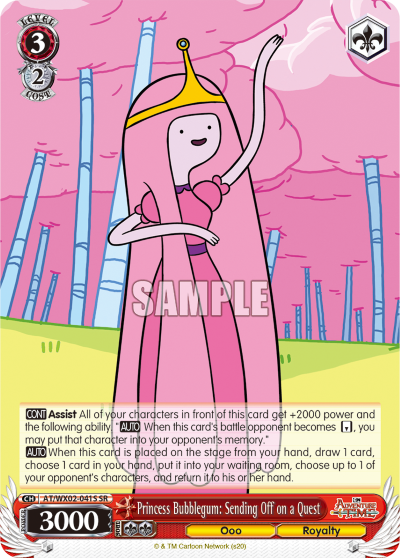 Princess Bubblegum: Sending Off on a Quest