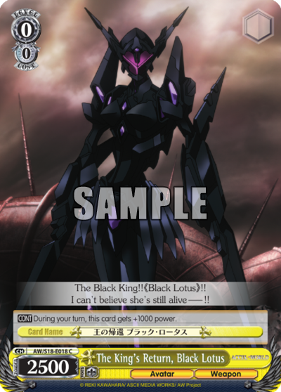 King's Return, Black Lotus