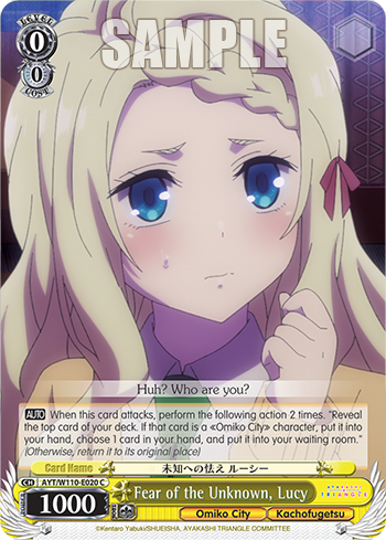 Fear of the Unknown, Lucy