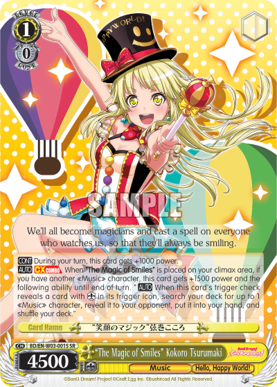 "The Magic of Smiles" Kokoro Tsurumaki