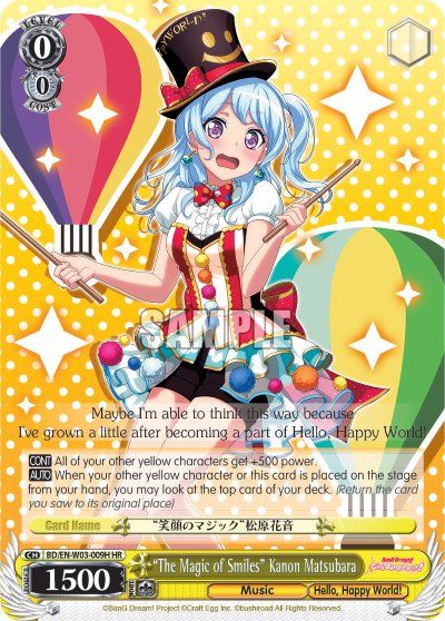 "The Magic of Smiles" Kanon Matsubara