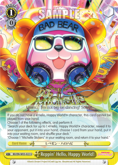 Reppin' Hello, Happy World!