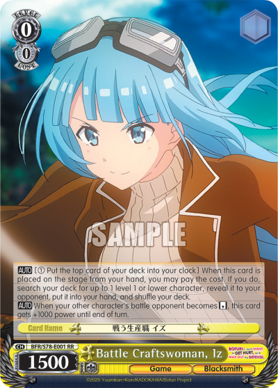 Battle Craftswoman, Iz