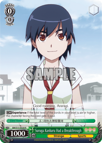 Suruga Kanbaru Had a Breakthrough