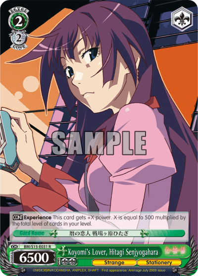 Koyomi's Lover, Hitagi Senjyogahara