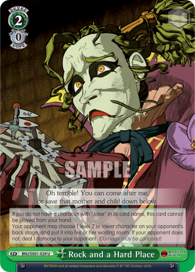 Rock and a Hard Place