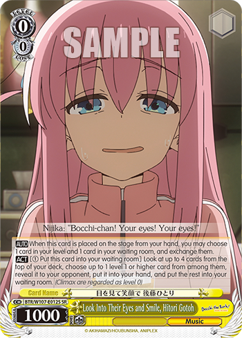 Look Into Their Eyes and Smile, Hitori Gotoh