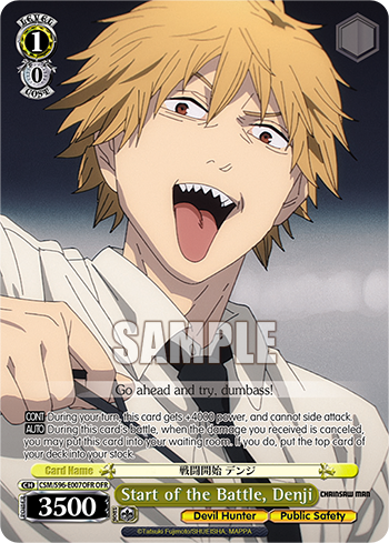 Start of the Battle, Denji