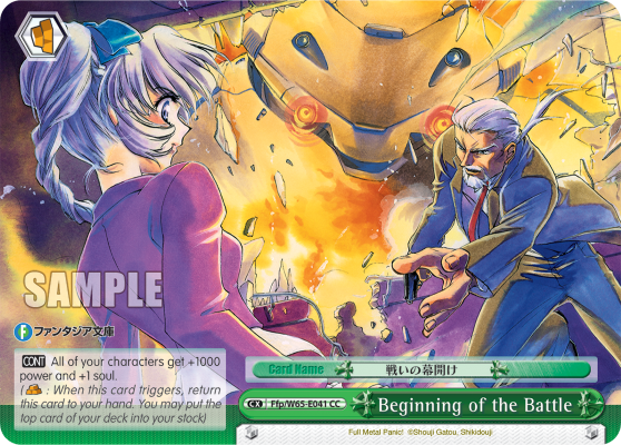 Beginning of the Battle