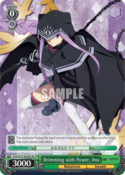 Brimming with Power, Ana