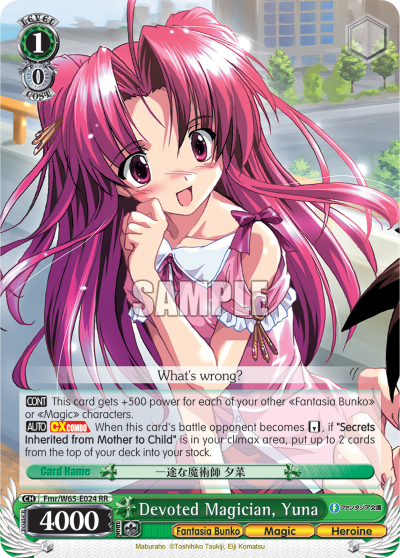 Devoted Magician, Yuna