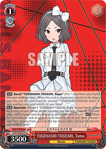 TOGENASHI TOGEARI, Tomo