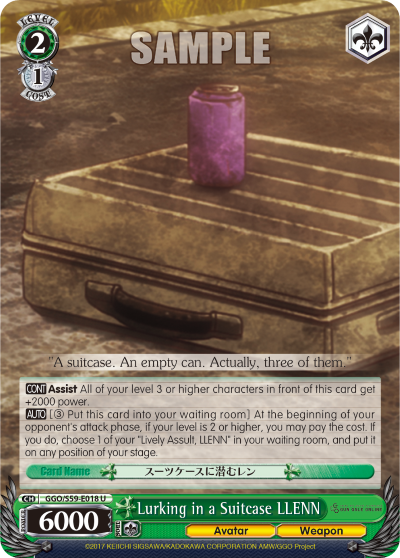 Lurking in a Suitcase LLENN