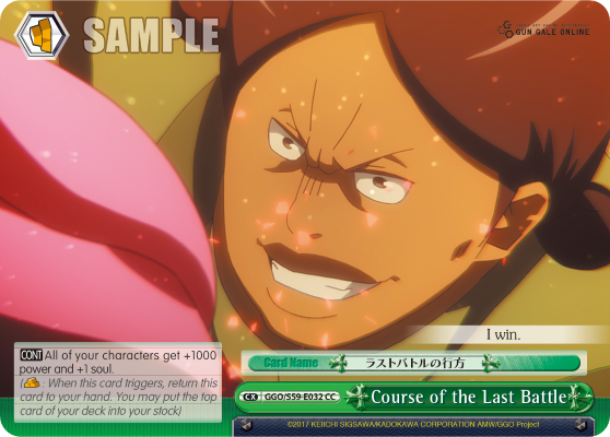 Course of the Last Battle