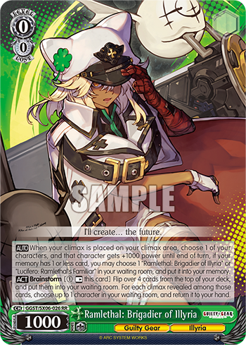 Ramlethal: Brigadier of Illyria