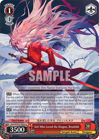 Girl Who Loved the Dragon, Brunhild