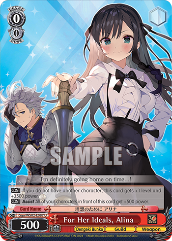 For Her Ideals, Alina