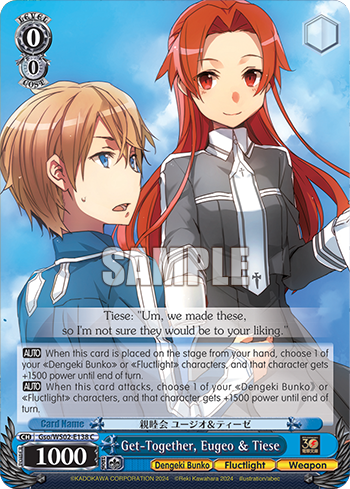 Get-Together, Eugeo & Tiese