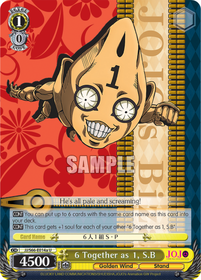 6 Together as 1, S.B