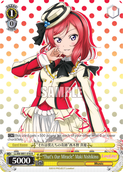 "That's Our Miracle" Maki Nishikino