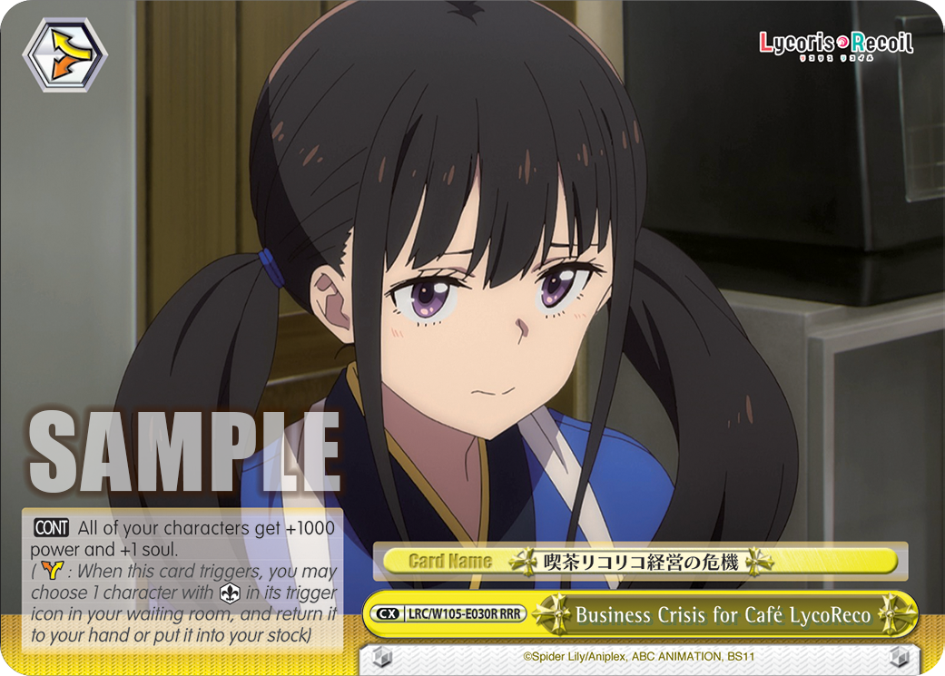 Business Crisis for Café LycoReco