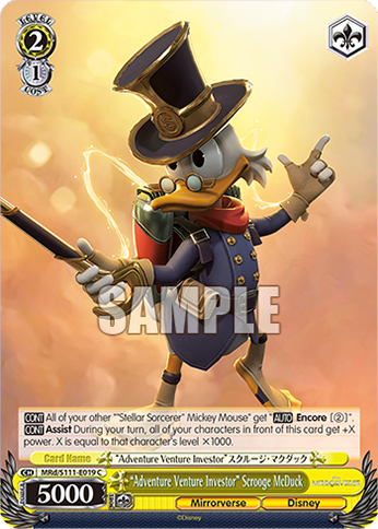 “Adventure Venture Investor” Scrooge McDuck