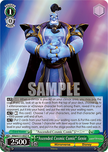 “Ascended Cosmic Comic” Genie