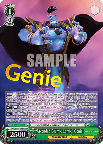 “Ascended Cosmic Comic” Genie
