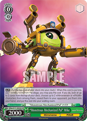 “Monstrous Mechanized Pal” Mike