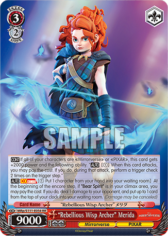 “Rebellious Wisp Archer” Merida