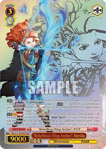 “Rebellious Wisp Archer” Merida
