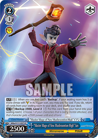 “Master Mage of New Mushroomton High” Ian