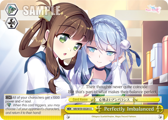 Perfectly Imbalanced