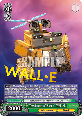 “Terraformer of Planets” WALL・E