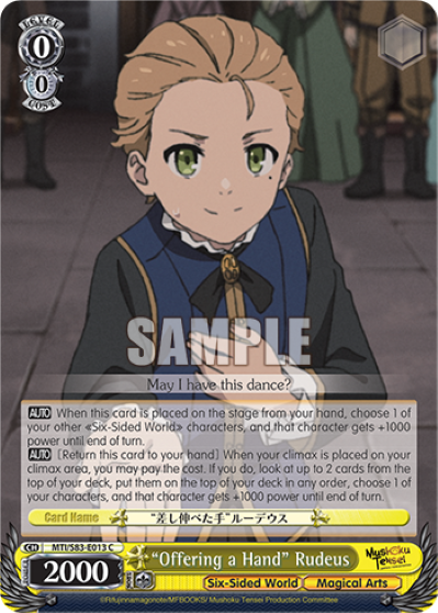 "Offering a Hand" Rudeus