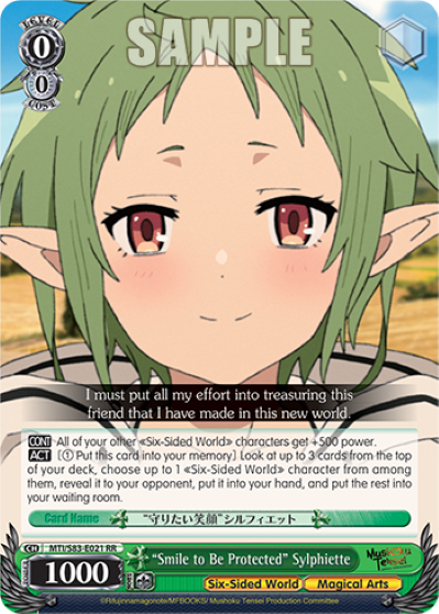 "Smile to Be Protected" Sylphiette