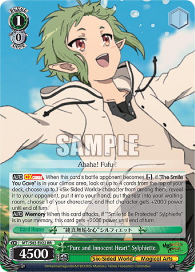 "Pure and Innocent Heart" Sylphiette