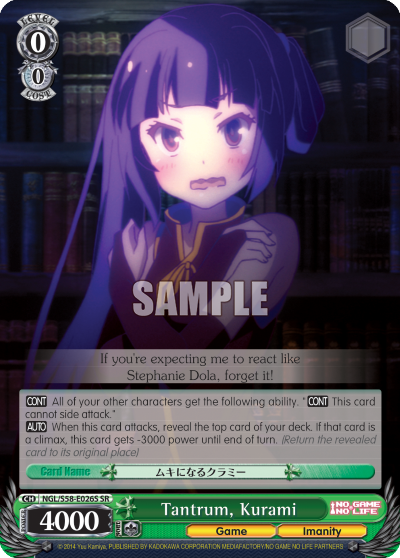 Tantrum, Kurami