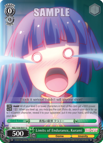 Limits of Endurance, Kurami