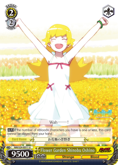 Flower Garden Shinobu Oshino