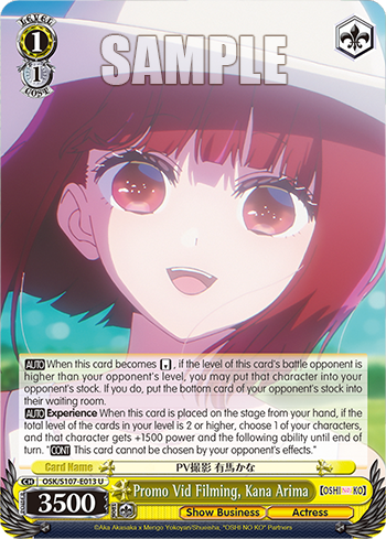 Promo Vid Filming, Kana Arima