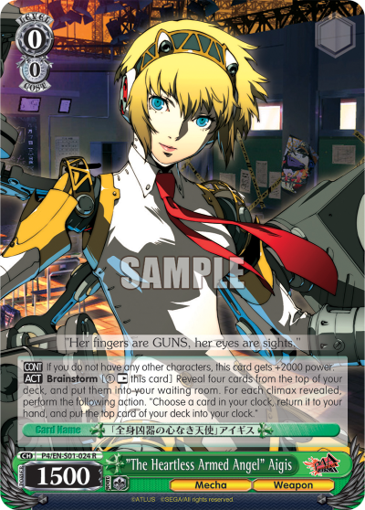 "The Heartless Armed Angel" Aigis